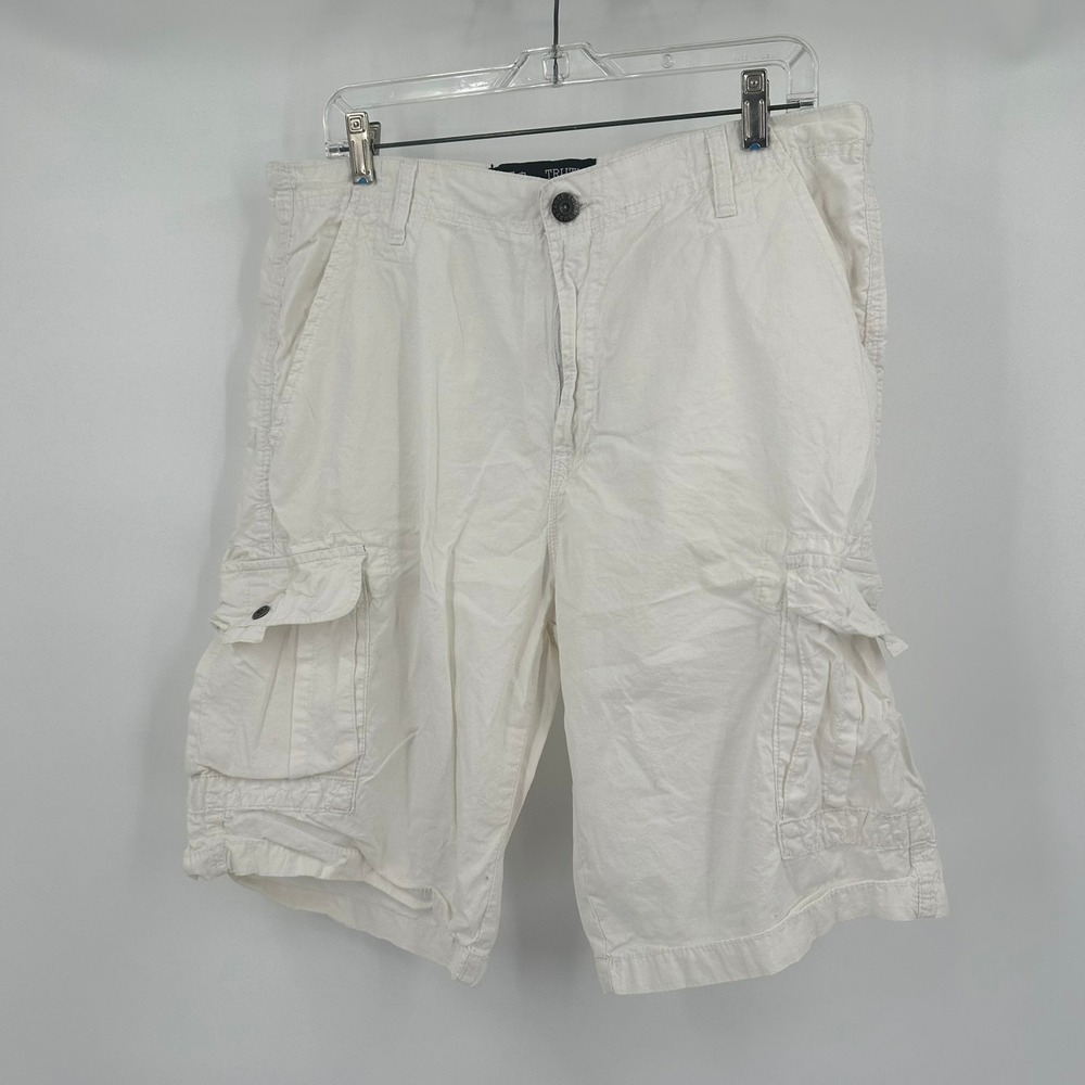 Truth Substance Common Sense Mens Utility Cargo Shorts Size 34 Streetwear Skater